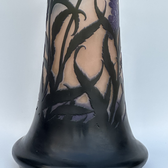 Ваза с флоральным декором, Франция, фирма "Галле", 1900-1904 гг.
